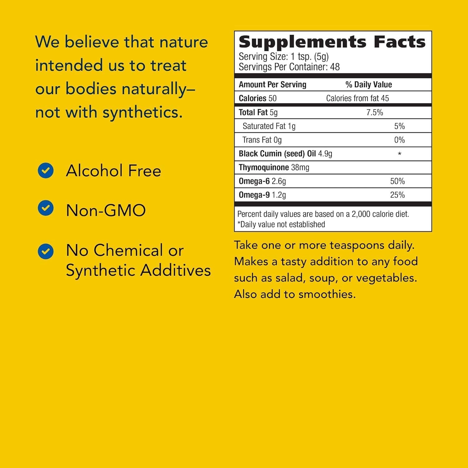 Aceite de Semilla Negra Cardio-Plus North American Herb 236 ml - Salud Cardíaca