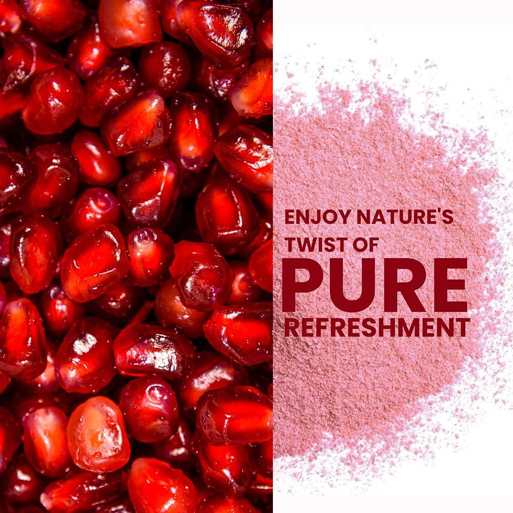 Polvo de Jugo de Granada Hebhac 114 g - 100% Natural, Vegano