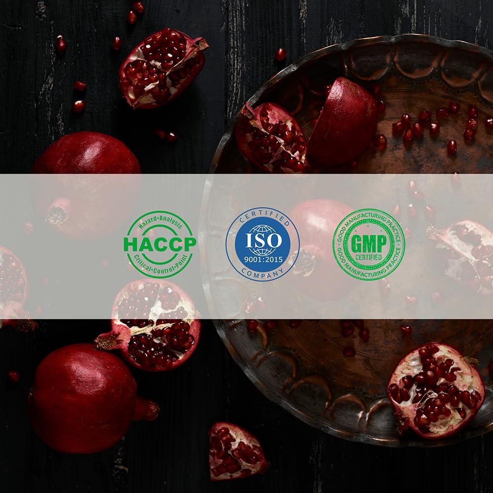 Polvo de Jugo de Granada Hebhac 114 g - 100% Natural, Vegano