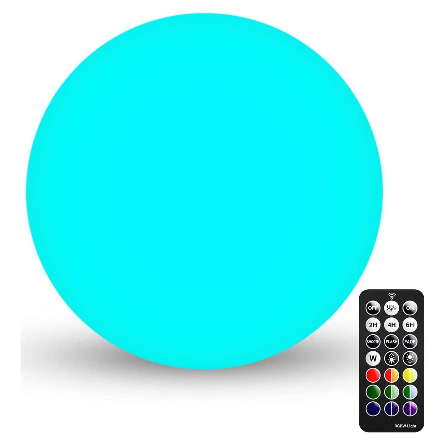 Luz Nocturna LED LOFTEK 15 cm RGB con Control Remoto