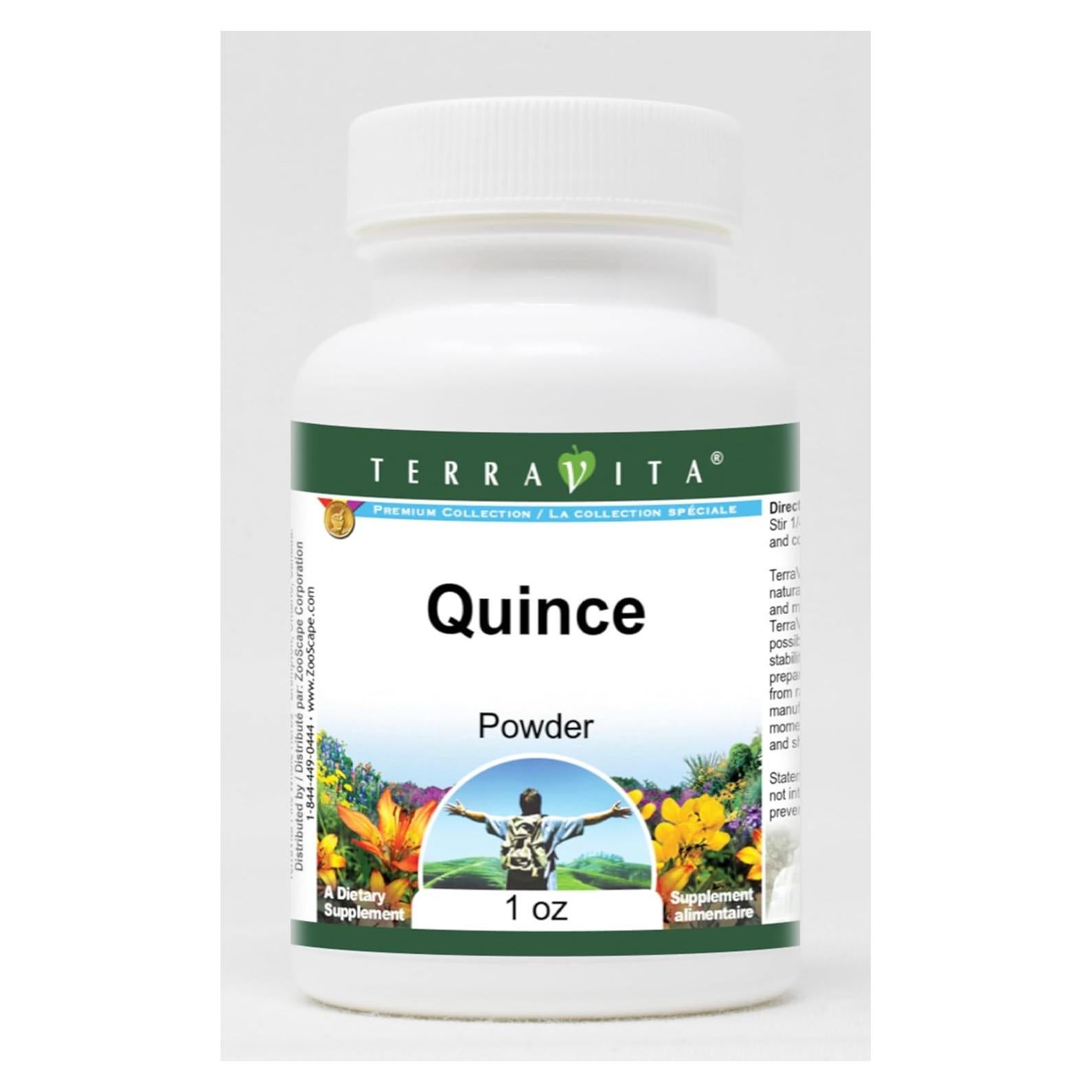 Polvo de Membrillo TerraVita 28.35 g Sin Rellenos