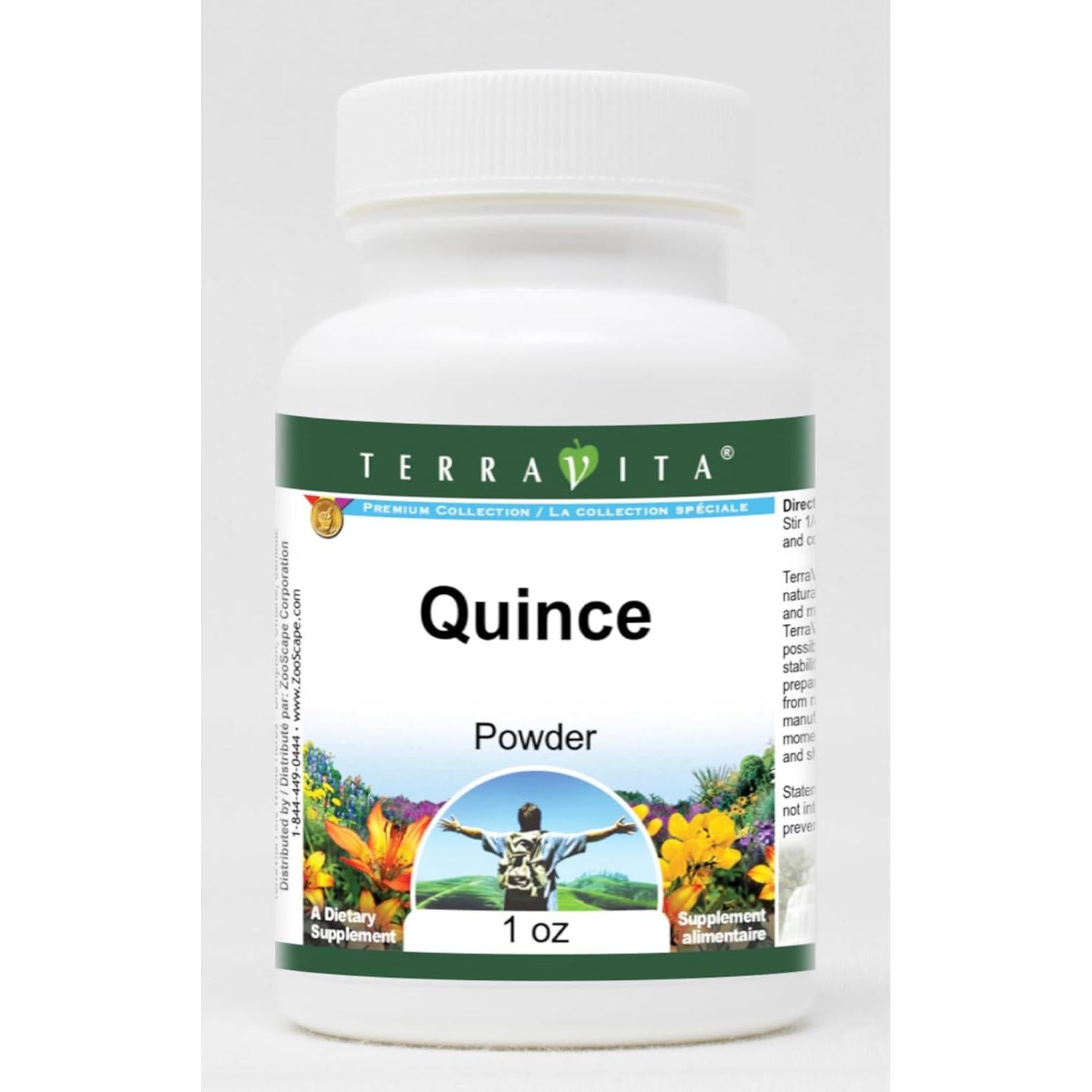 Polvo de Membrillo TerraVita 3 Paquetes de 28.35 g