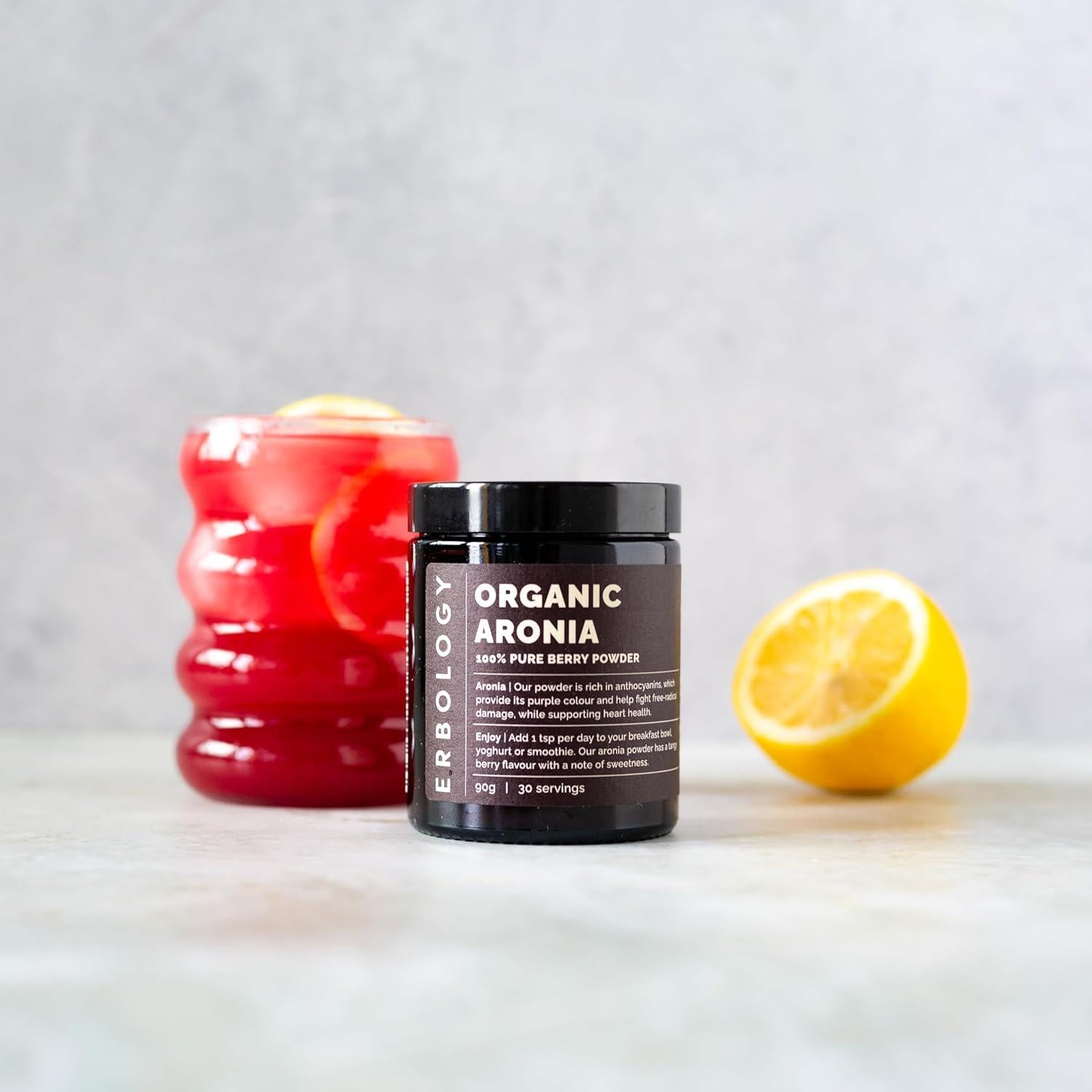 Polvo de Baya de Aronia Orgánico Erbology 150 g - Salud Piel