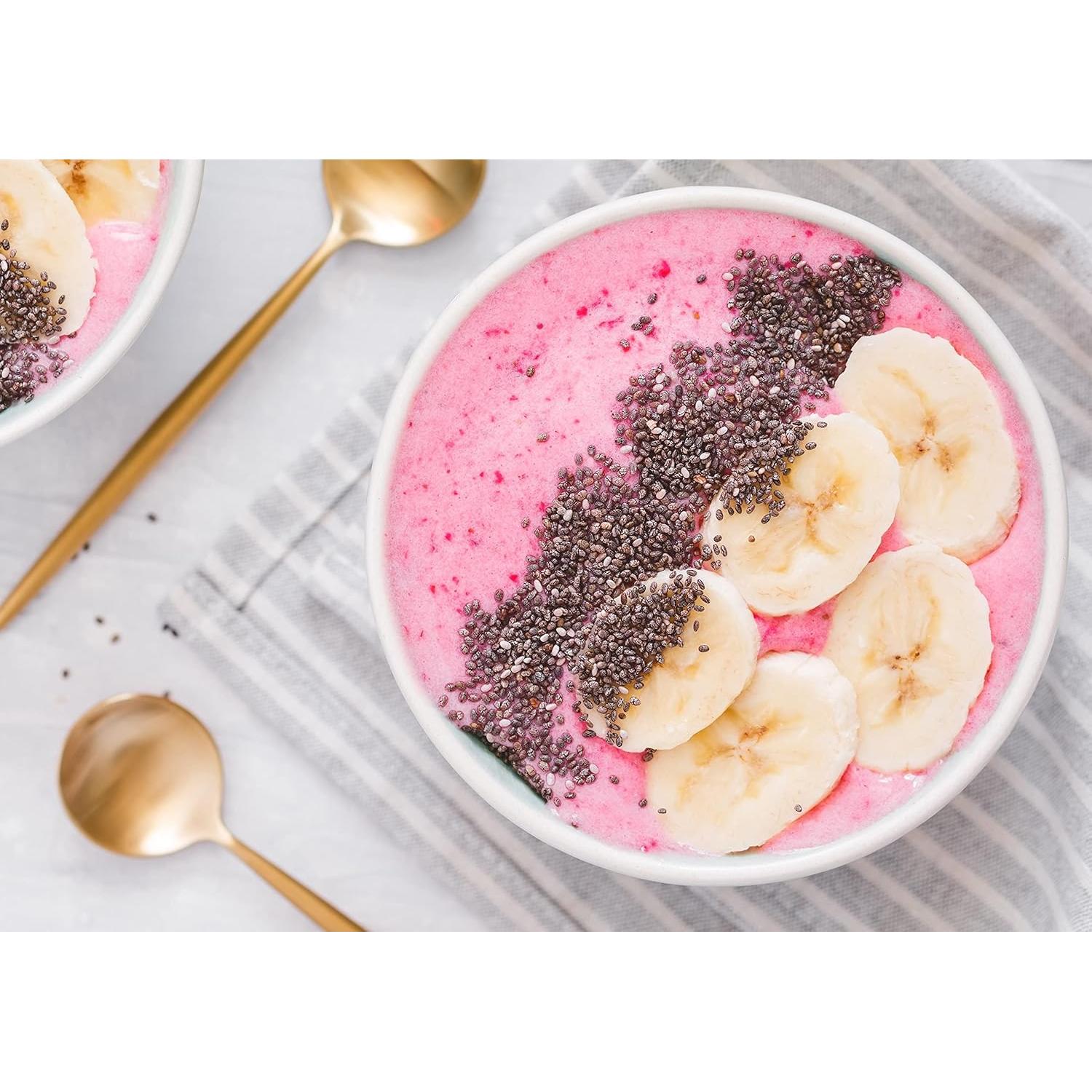 Polvo de Fresa Orgánico Food to Live 170g - Sin OGM, Liofilizado