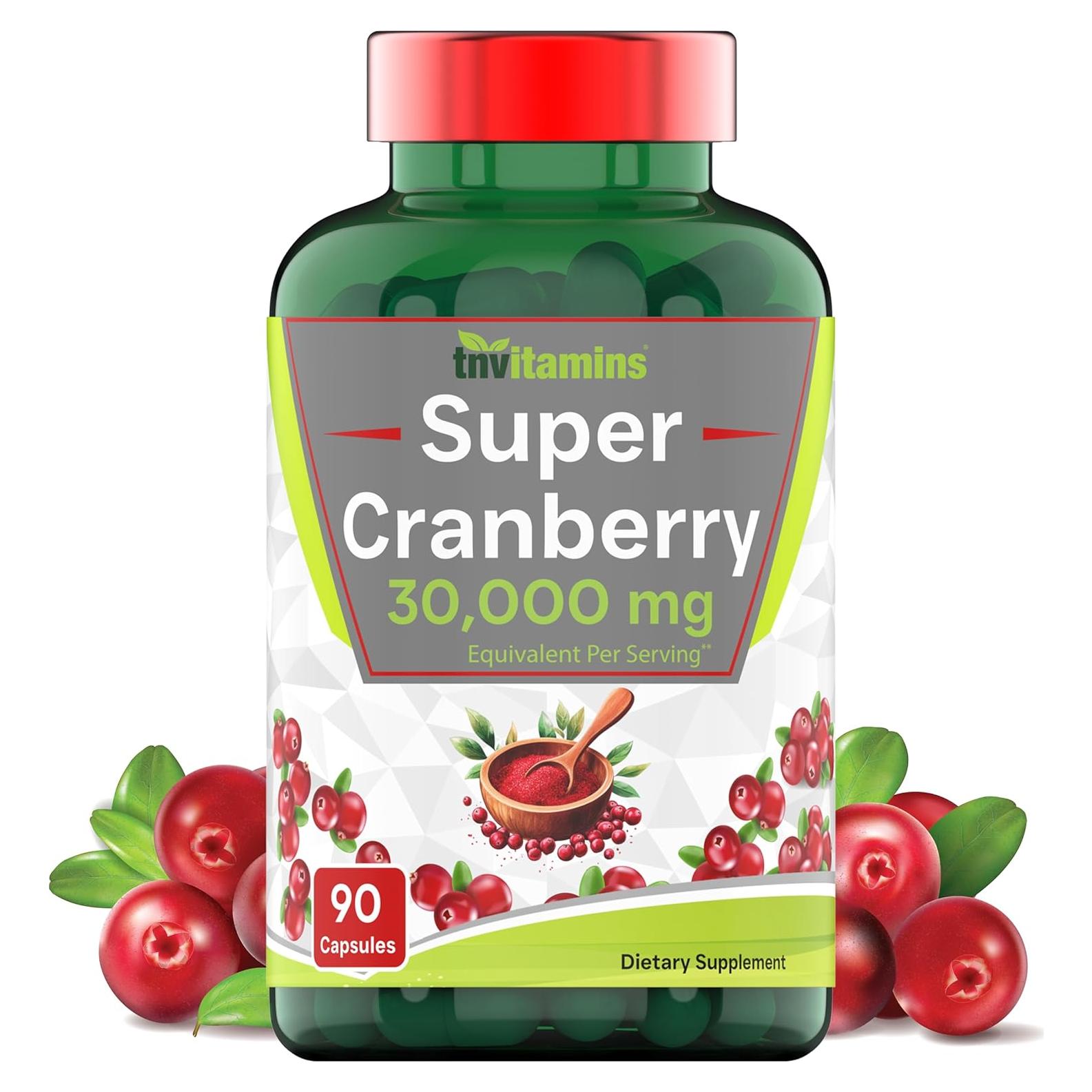 Píldoras de Arándano TNVitamins 30,000 MG - 90 Cápsulas