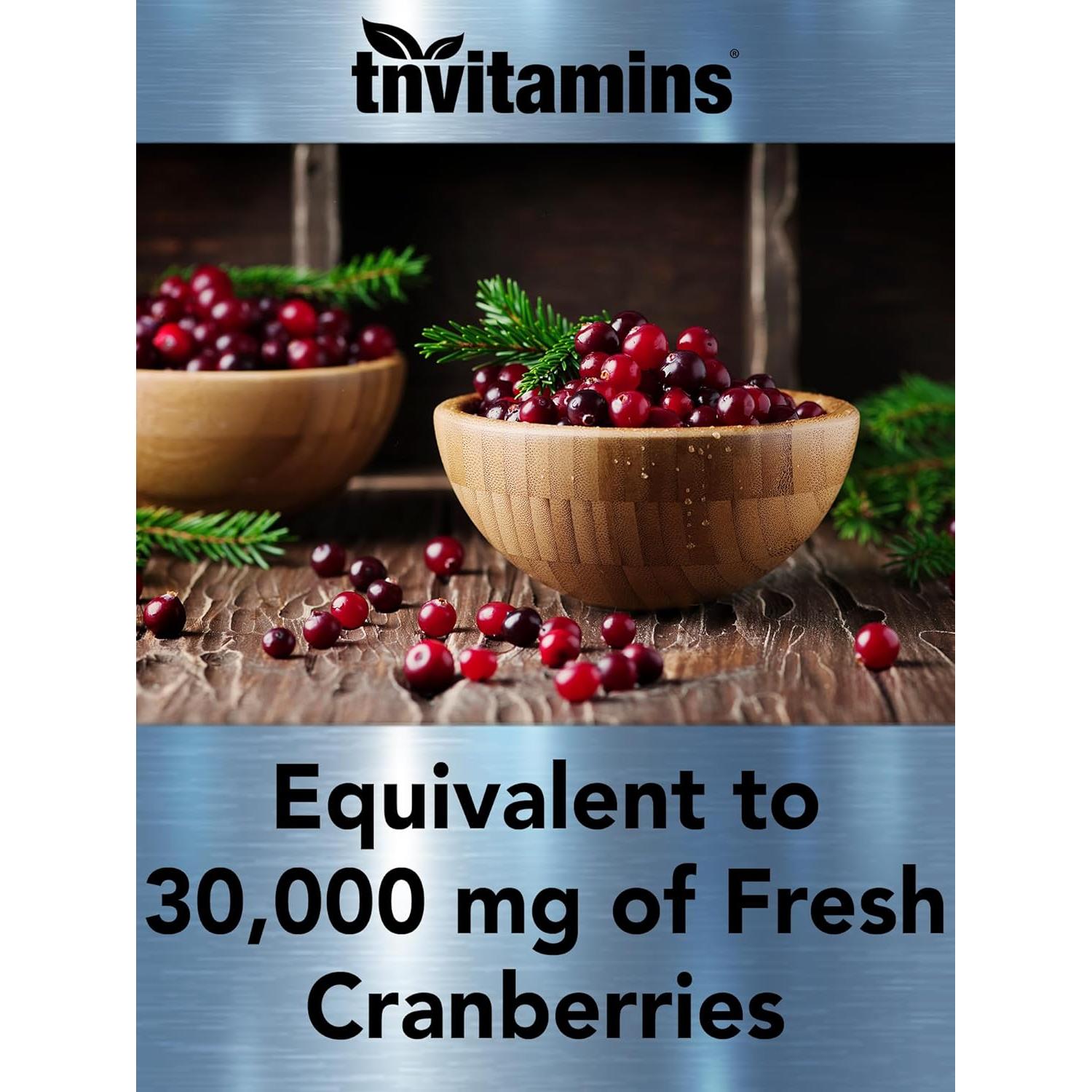 Píldoras de Arándano TNVitamins 30,000 MG - 90 Cápsulas