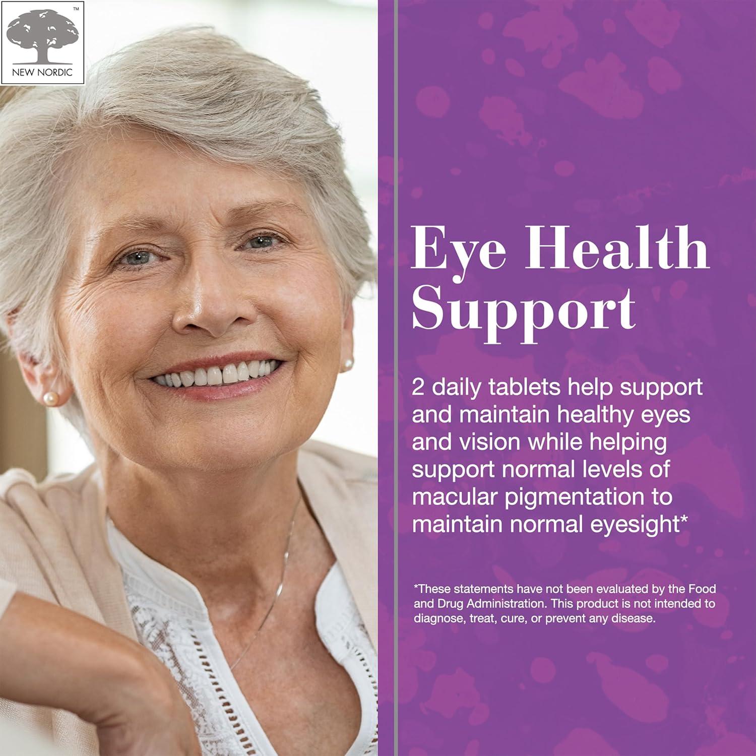 Suplemento Ocular New Nordic Arándano Azul 60 Tabletas