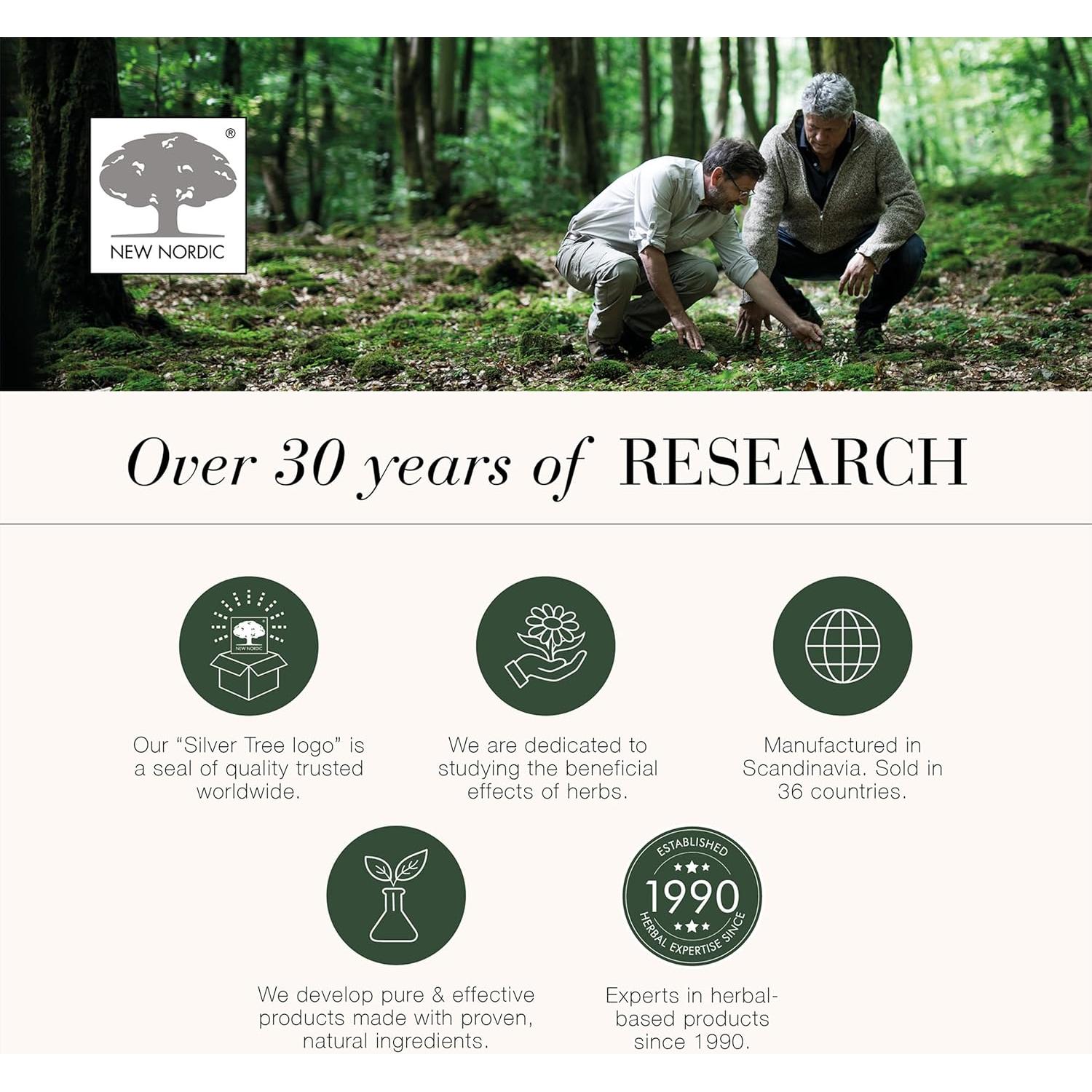 Suplemento Ocular New Nordic Arándano Azul 60 Tabletas