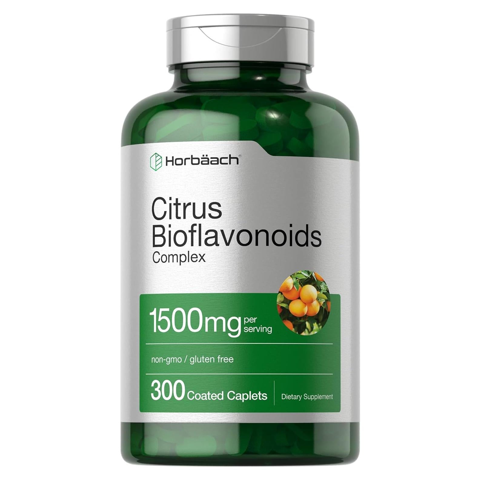 Suplemento Bioflavonoides Cítricos Horbäach 1500mg 300 Tabletas