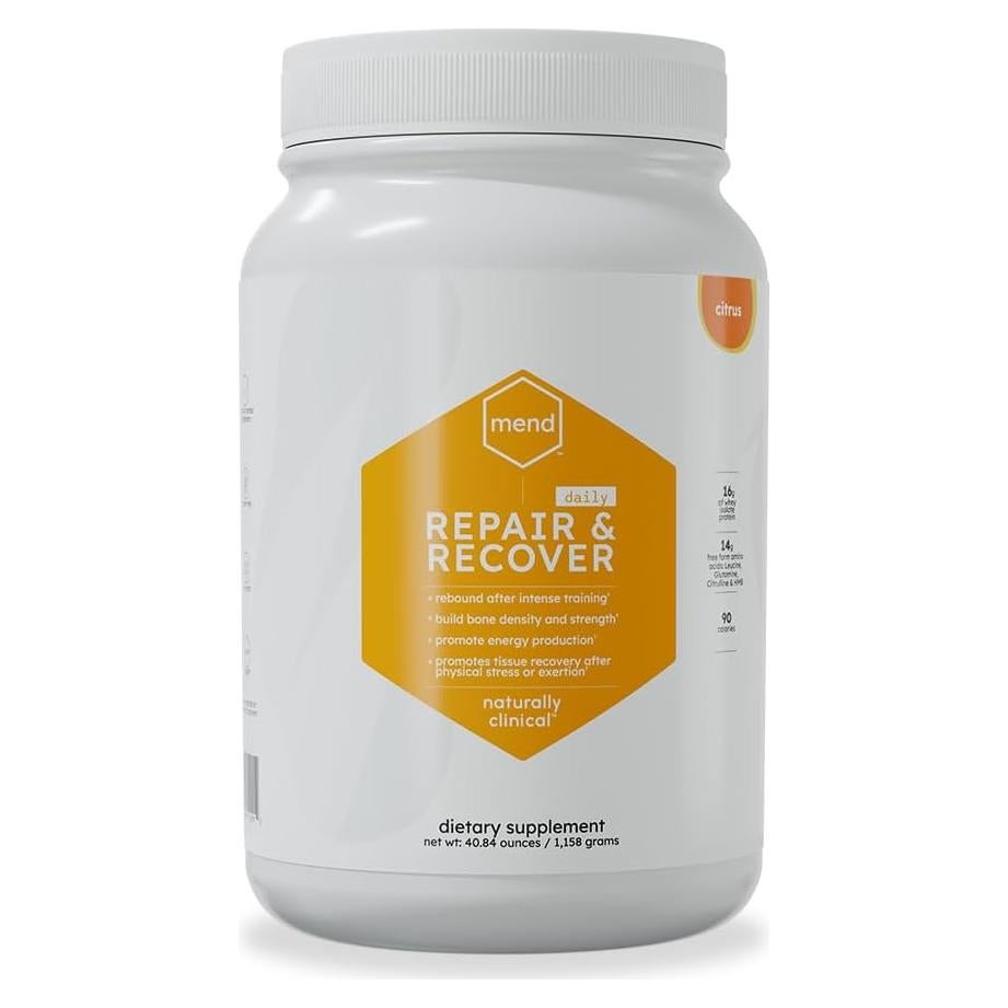 Polvo de Proteína MEND Cítricos 800g - Curación Huesos y Tejidos