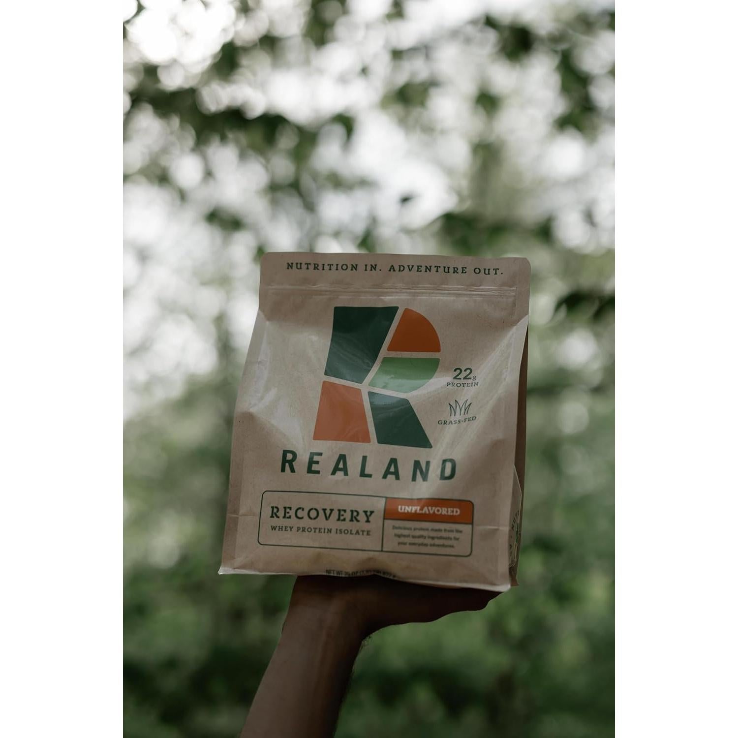 Aislado de Proteína de Suero Realand 0.59kg Sin Sabor - 22g Proteína