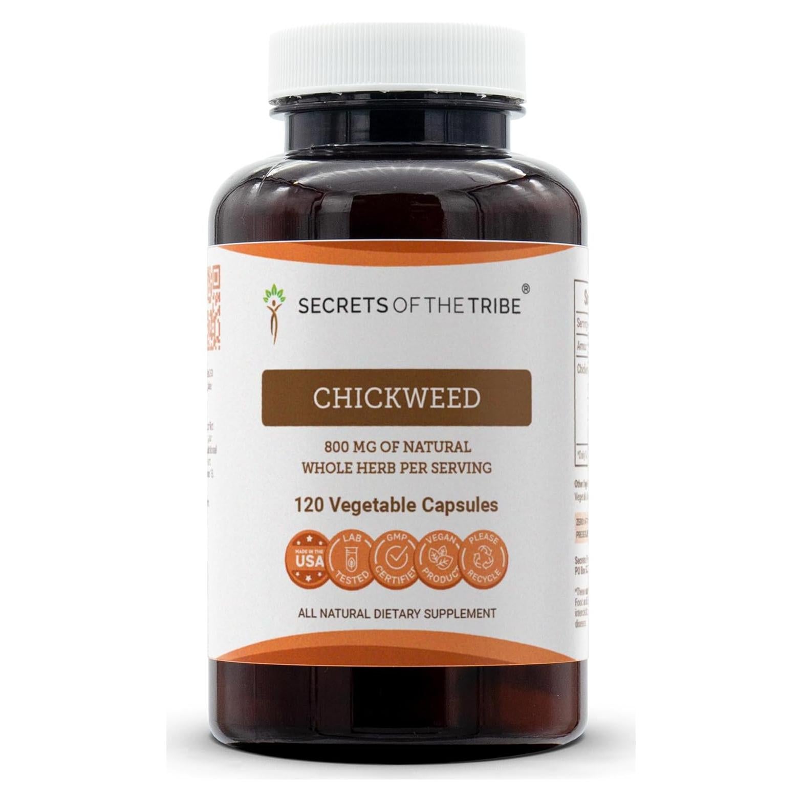 Cápsulas de Hierba de Pata de Gallo 800 mg Secretos de la Tribu