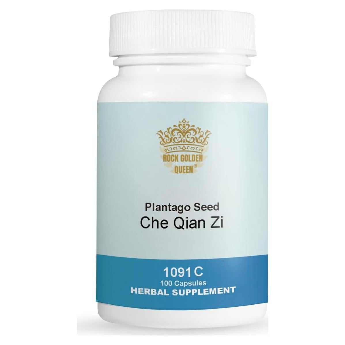 Semillas de Plantago Asiático Rock Golden Queen 100 Cápsulas