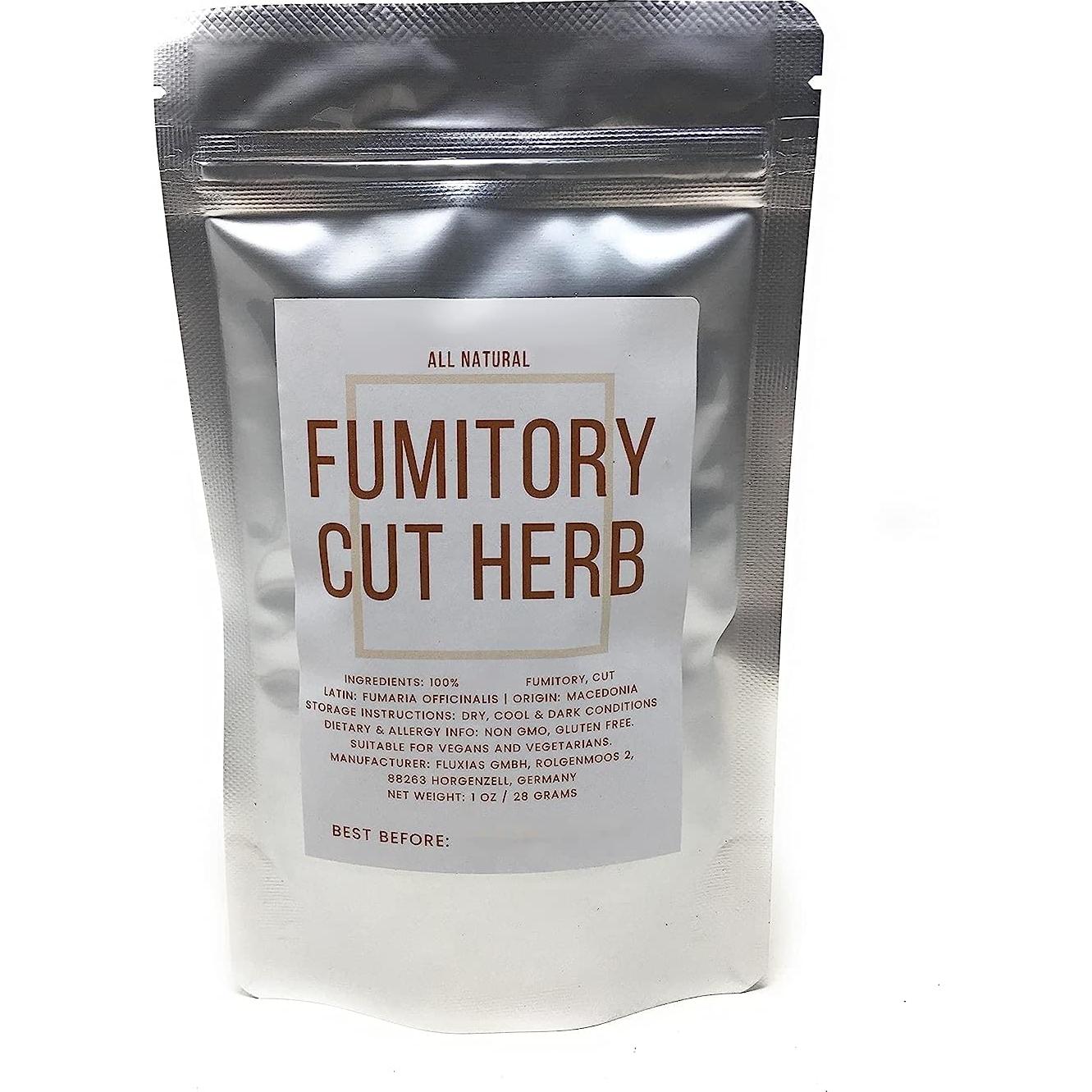 Fumaria Secada 100% Natural - 28g - Fluxias GmbH - Macedonia