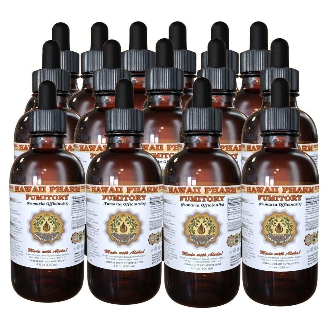 Extracto Líquido de Fumaria Orgánica HawaiiPharm 60 ml