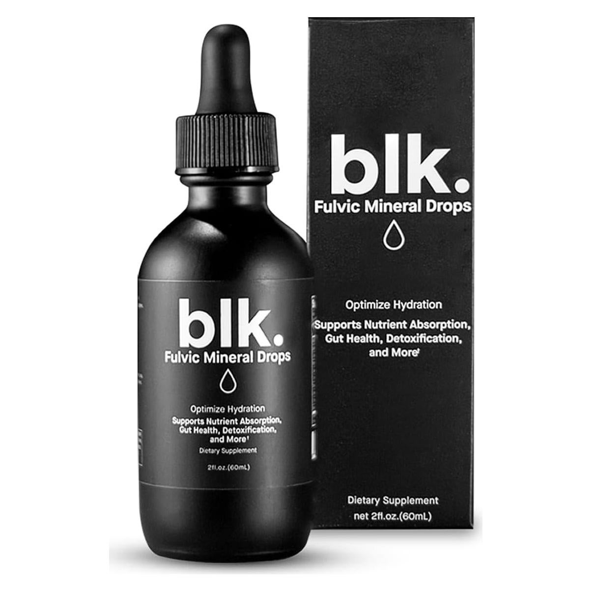 Gotas de Agua Mineral Alcalina blk. PH 8+ 59 ml con Electrolitos