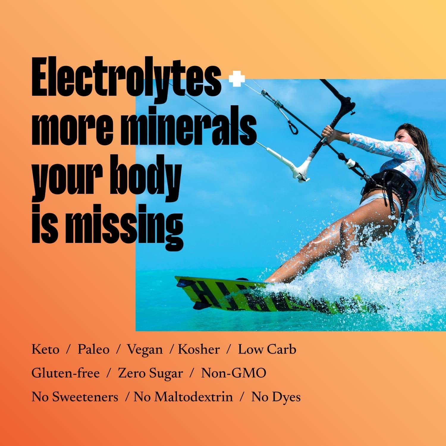 Gotas de Minerales Electrolitos Keto Chow - 56.7 g - Sin Azúcar