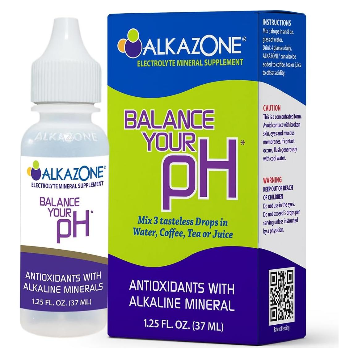 Gotas Minerales Alcalinas Alkazone 35.4 ml - Equilibra pH