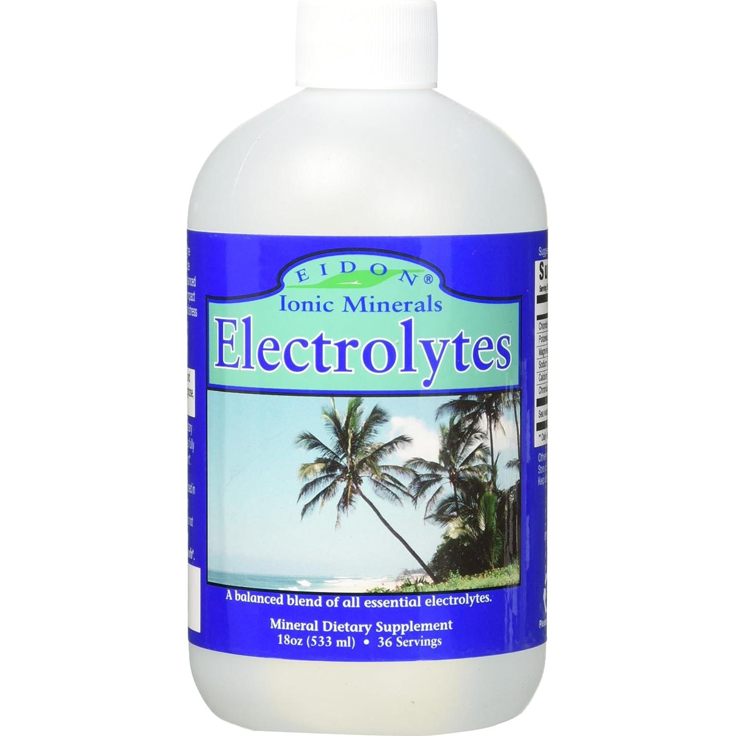 Eidon Electrolitos Líquidos 532 ml - Suplemento Mineral Sin Azúcar