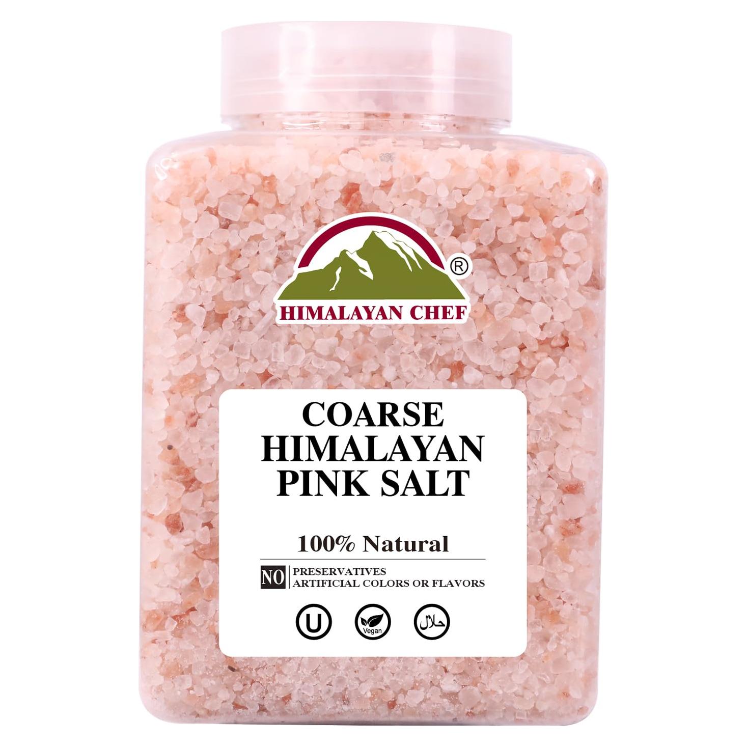 Sal Rosa del Himalaya WBM Grano Grueso 2.27 kg Natural Kosher