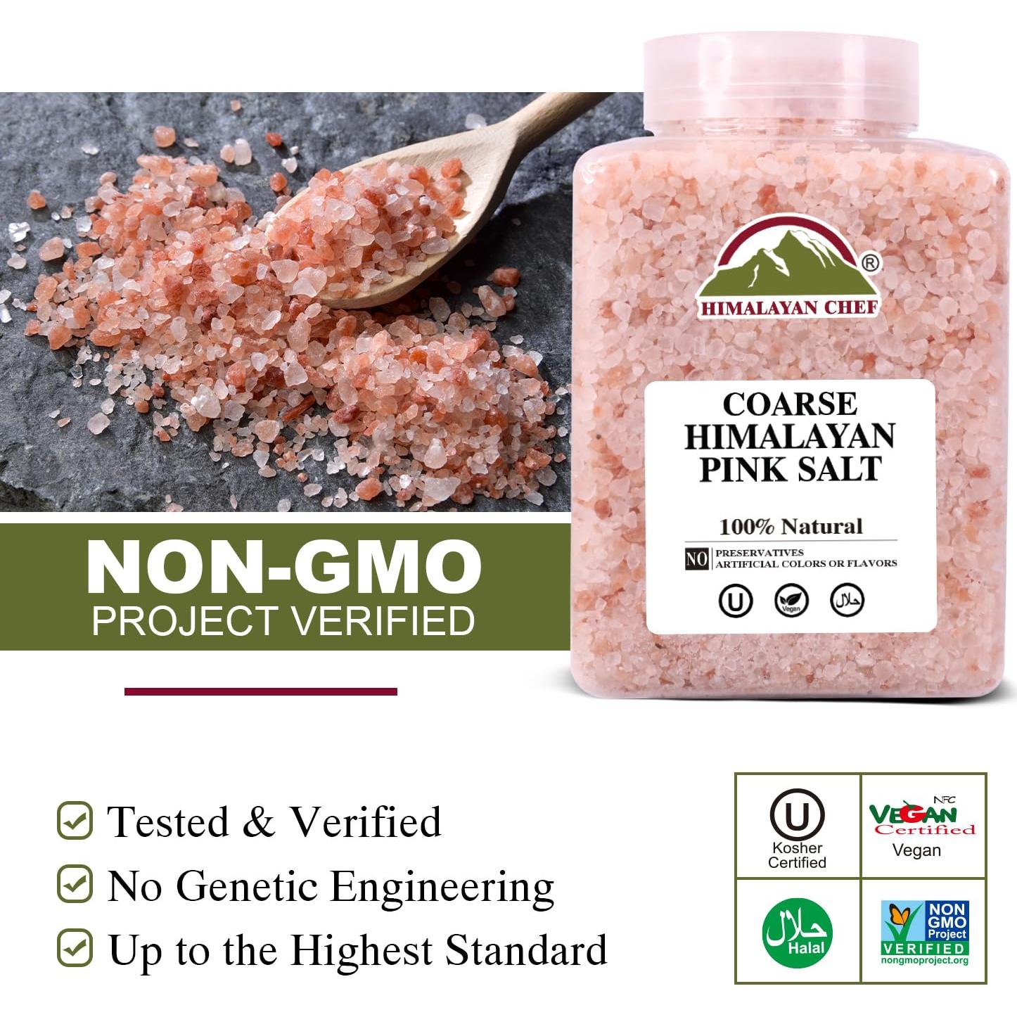 Sal Rosa del Himalaya WBM Grano Grueso 2.27 kg Natural Kosher