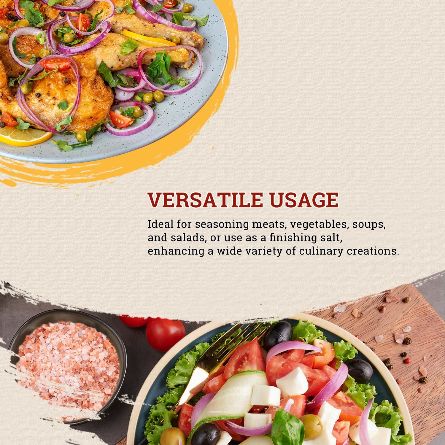 Sal Rosa del Himalaya Gruesa 52USA 2268g 100% Pura y Natural