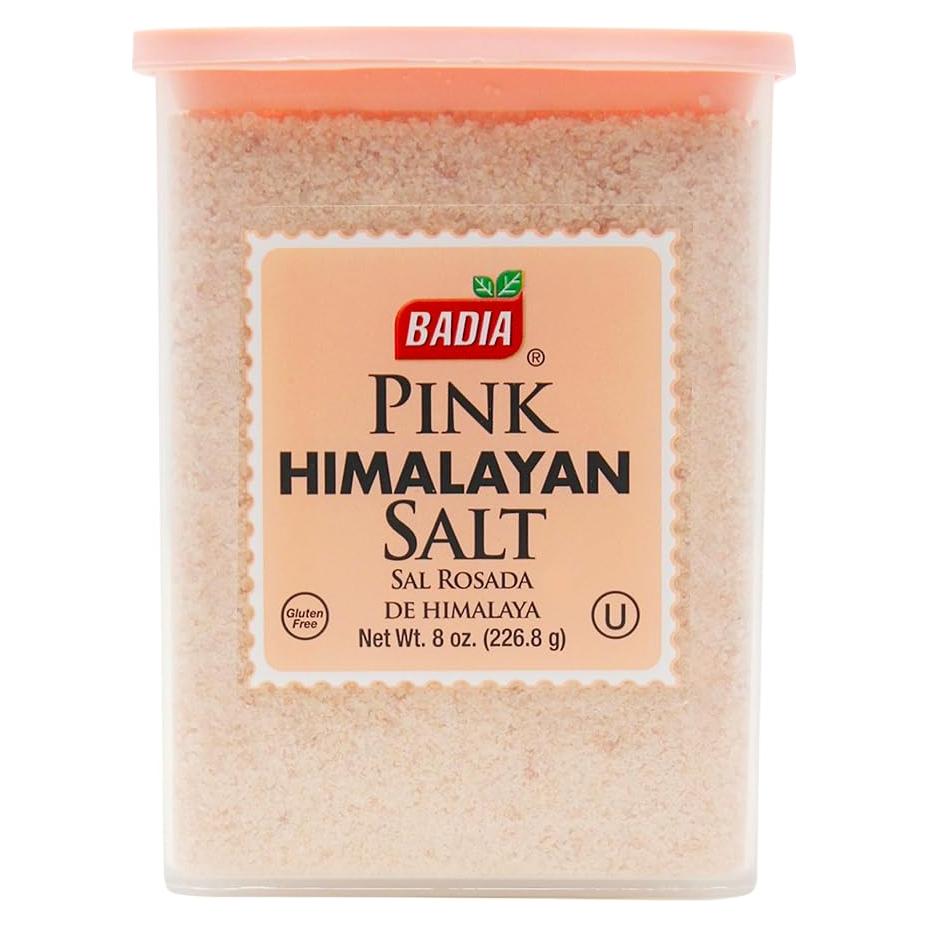 Sal Rosa del Himalaya Badia 226.8g - Natural y Rico en Minerales