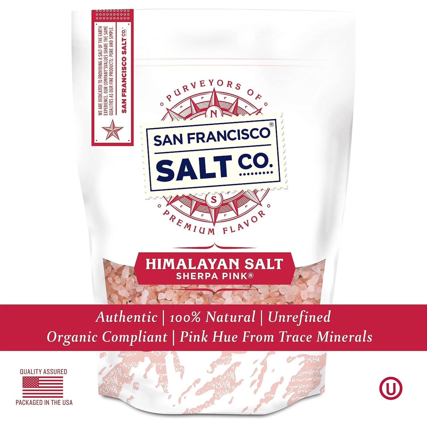 Sal Rosa del Himalaya Sherpa 2.27 kg Grano Grueso 100% Natural