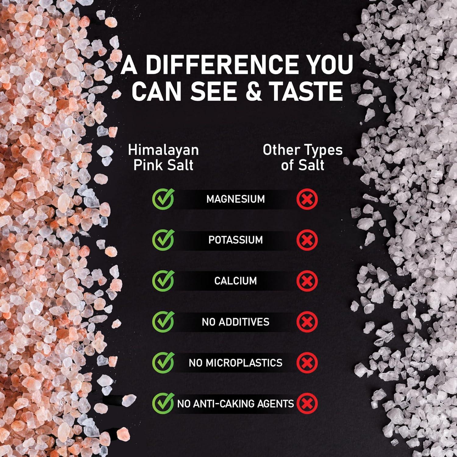 Sal Rosa del Himalaya Pure Nature 907g Grano Fino Gourmet