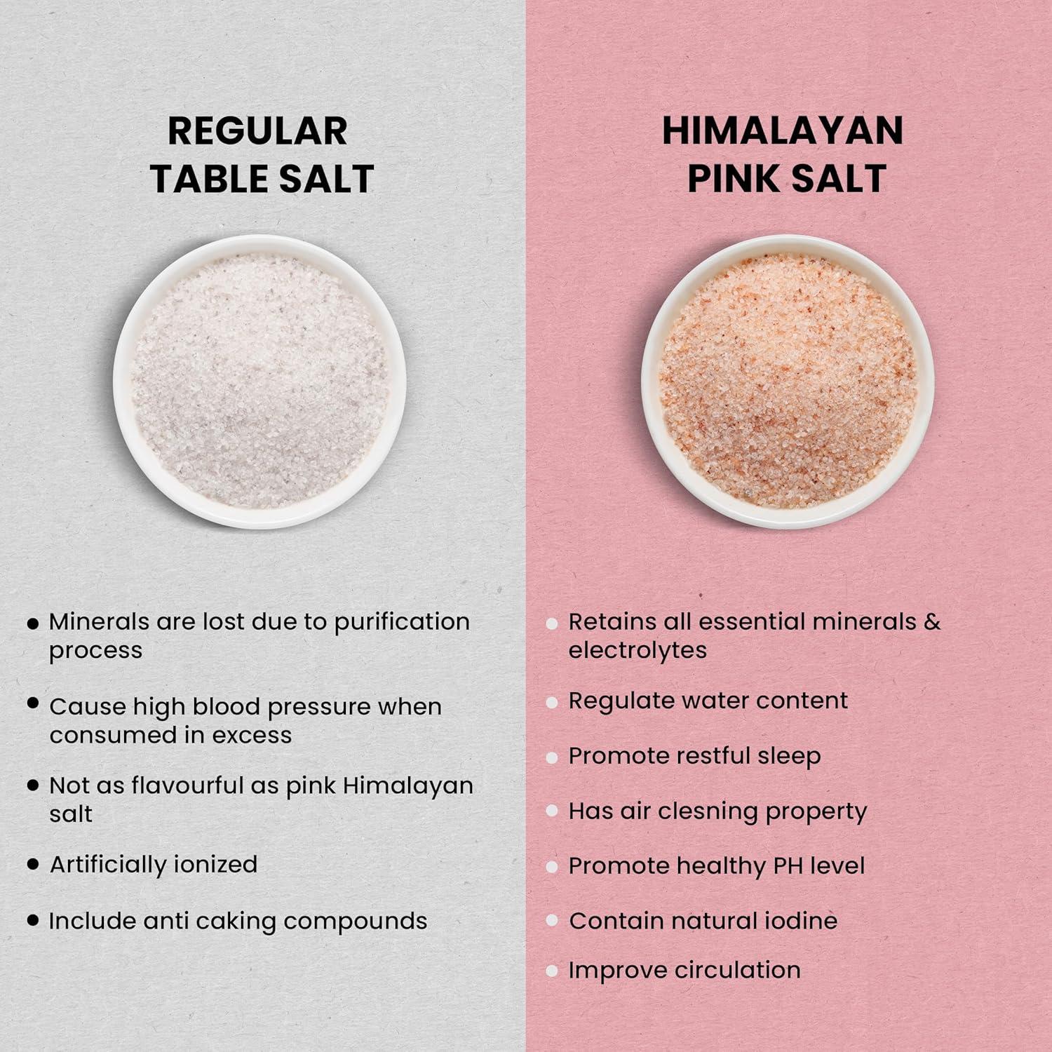 Sal de Himalaya Rosa Fina Orgánica King 737g - Rica en Minerales