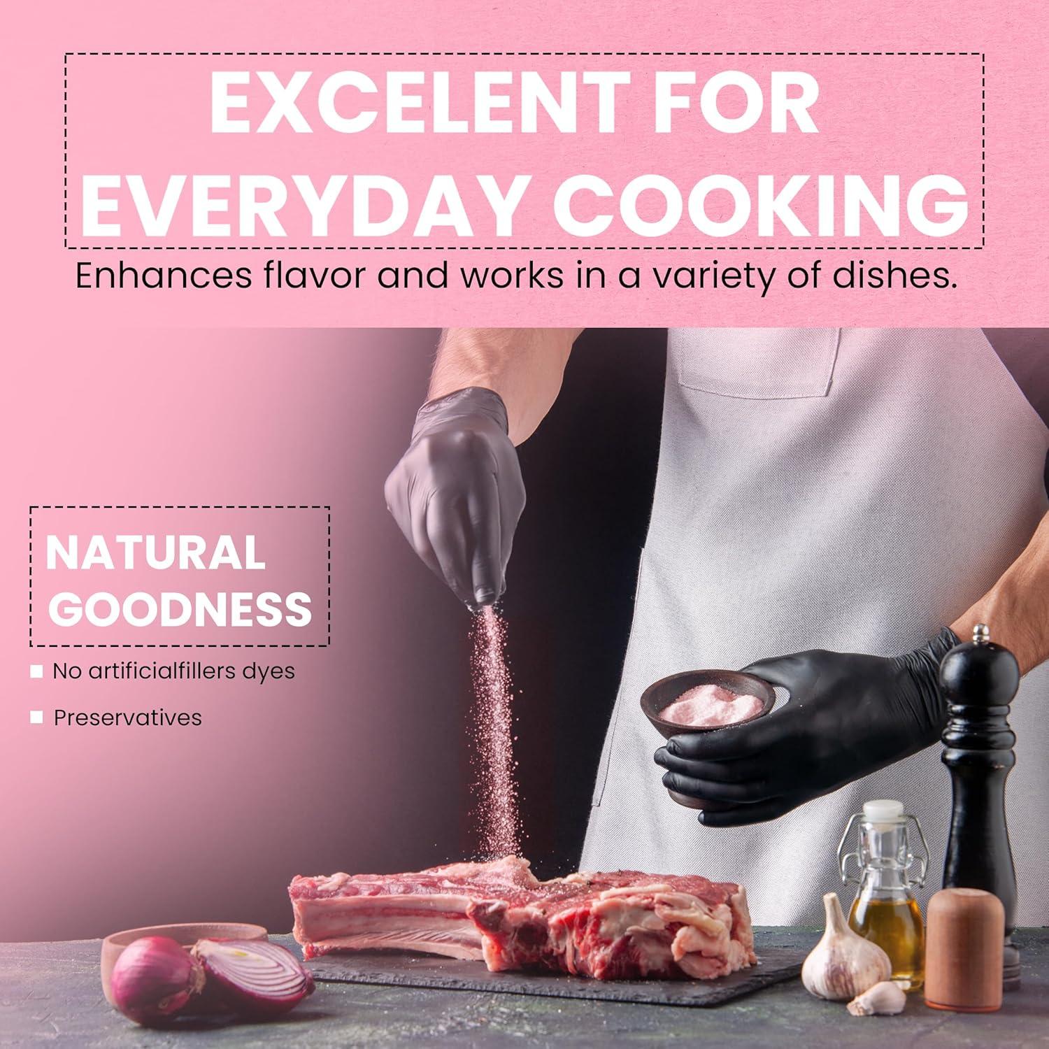 Sal de Himalaya Rosa Fina Orgánica King 737g - Rica en Minerales