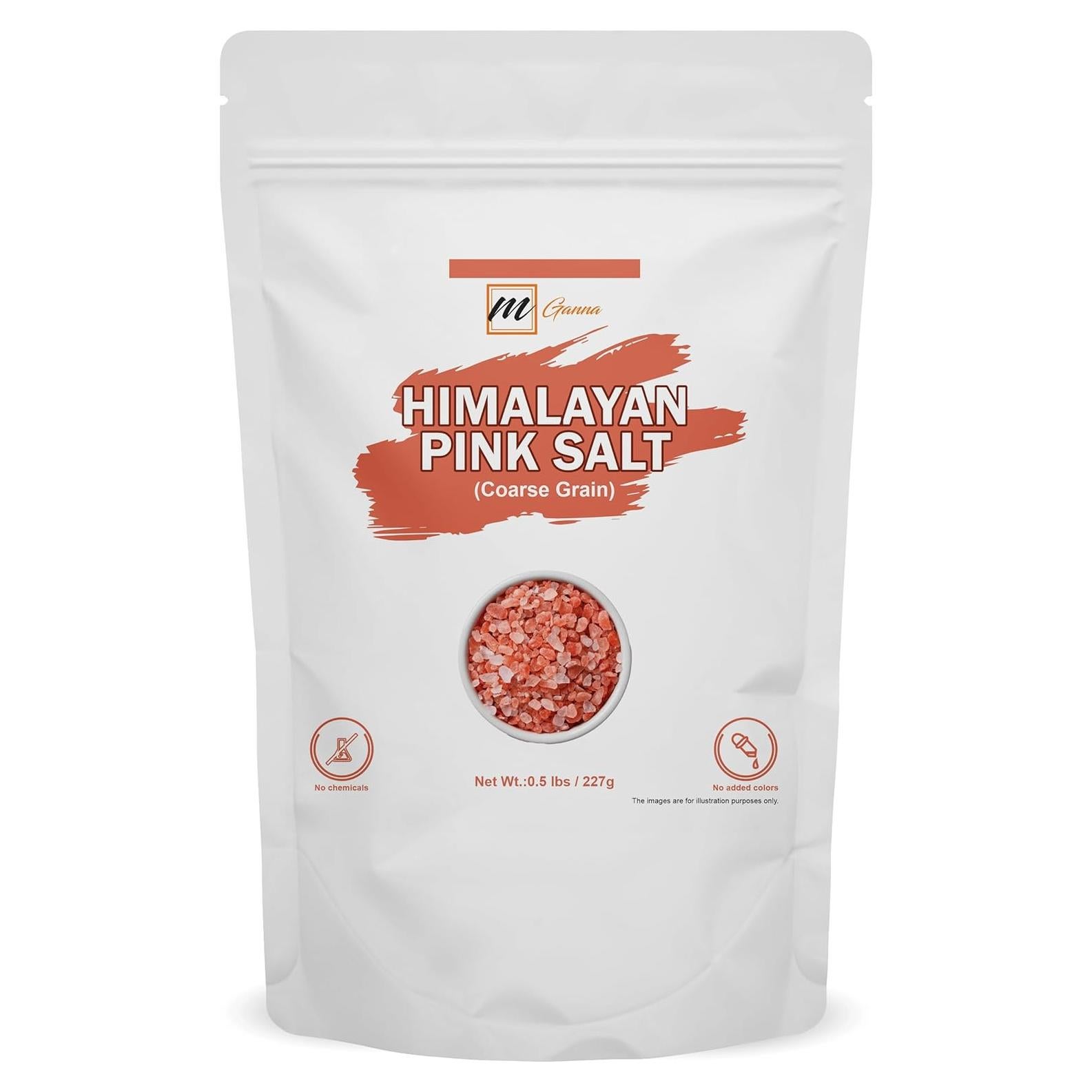 Sal Rosa del Himalaya Natural mGanna 227 g - Cocina y Baño