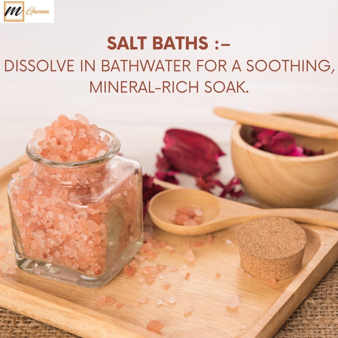 Sal Rosa del Himalaya Natural mGanna 227 g - Cocina y Baño