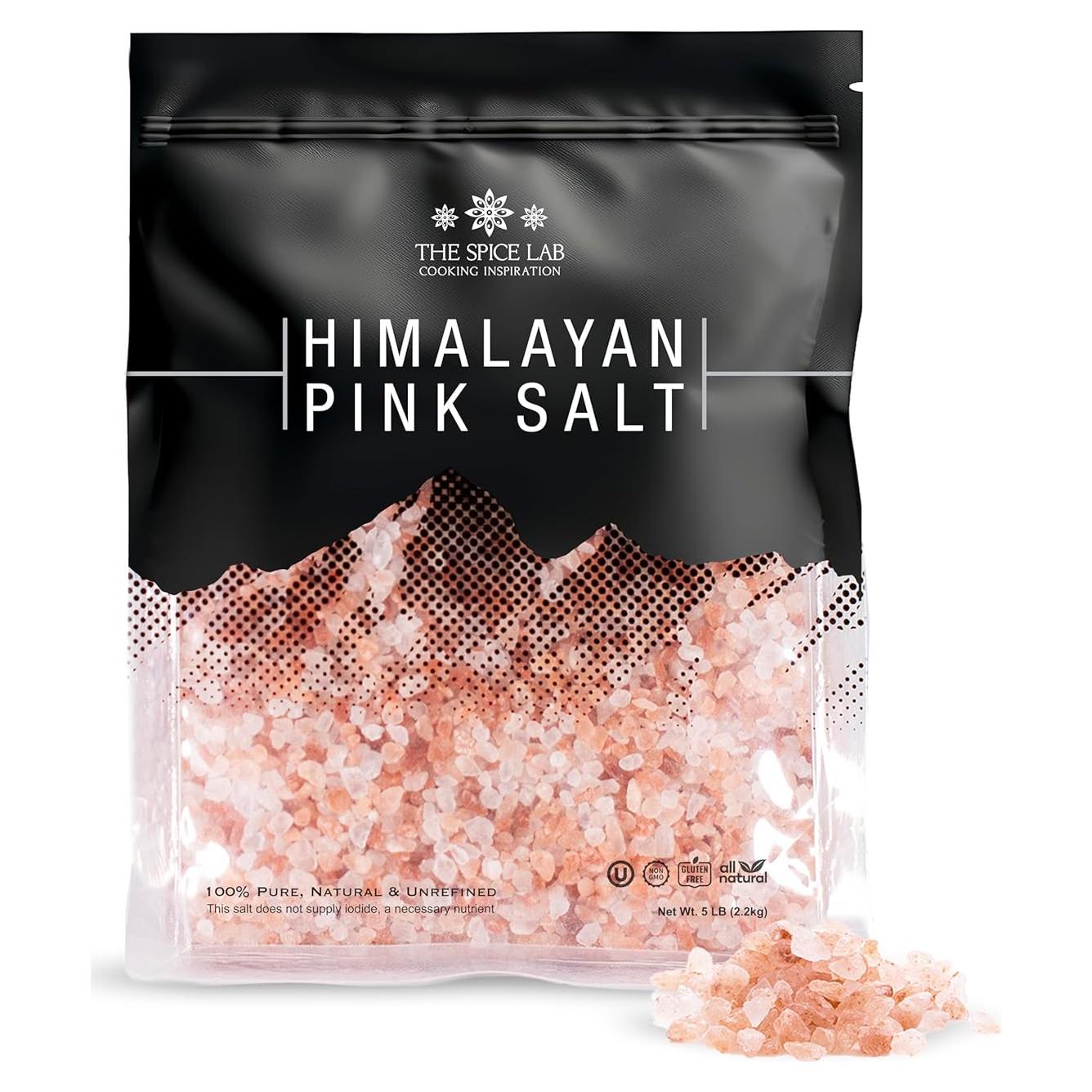 Sal Rosa del Himalaya Gruesa 2.27 kg The Spice Lab Gourmet