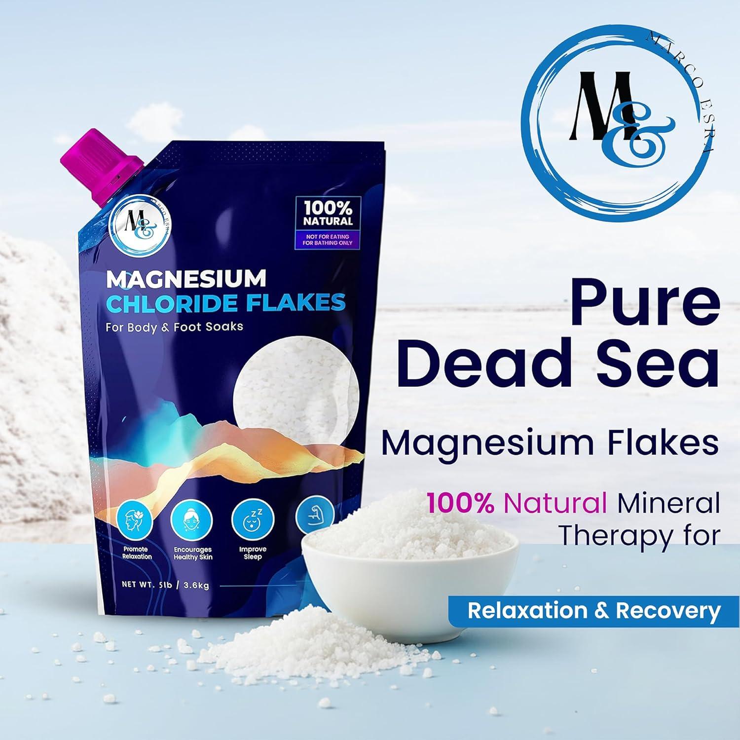 Copos de Magnesio del Mar Muerto MARCO ESRA 4.54 kg