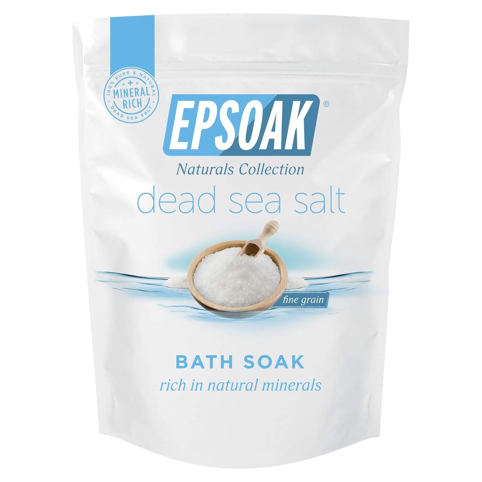 Sal del Mar Muerto Epsoak 0.91 kg Grano Fino - Natural y Pura