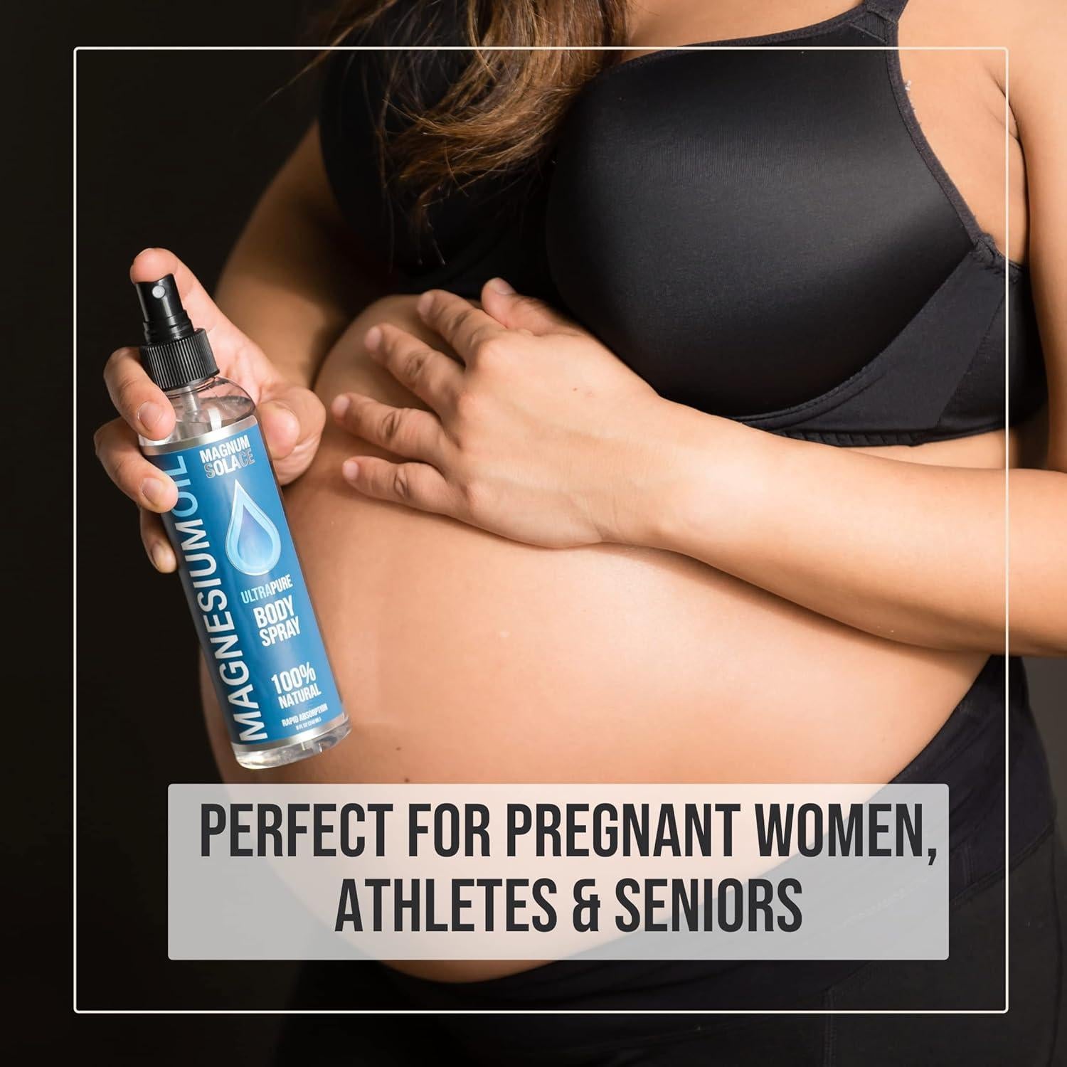 Spray de Aceite de Magnesio Magnum Solace 100% Natural 113g