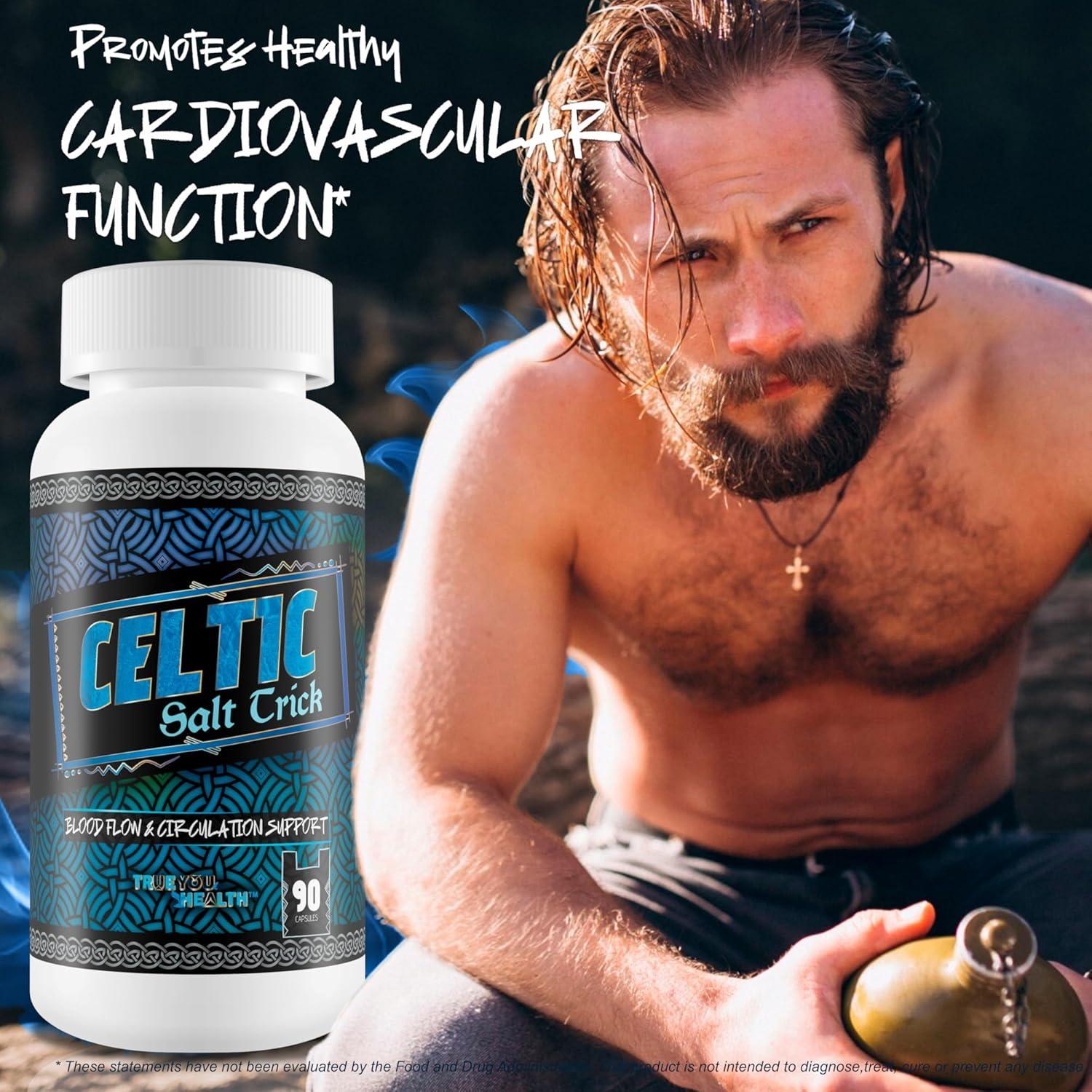 Suplemento Truco de Sal Celta para Flujo Sanguíneo Hombres 108g