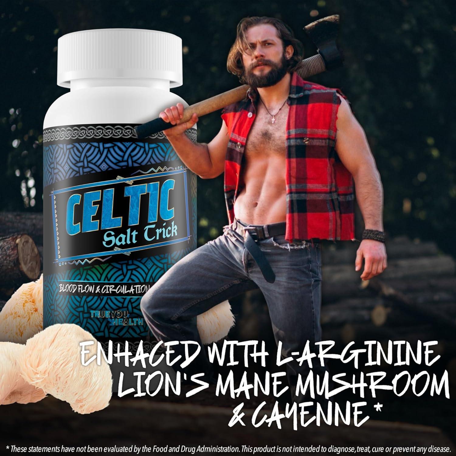 Suplemento Truco de Sal Celta para Flujo Sanguíneo Hombres 108g