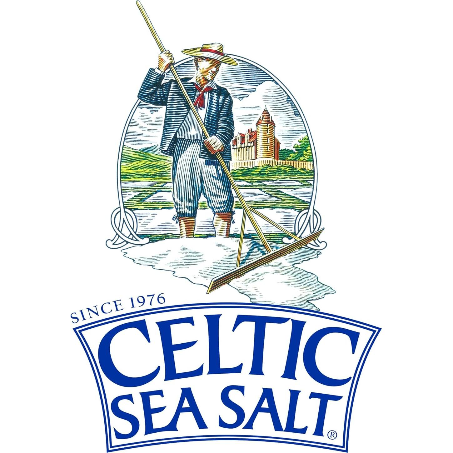 Sal del Mar Céltico Kosher 0.45 kg - Cosechada a Mano, Rica en Minerales