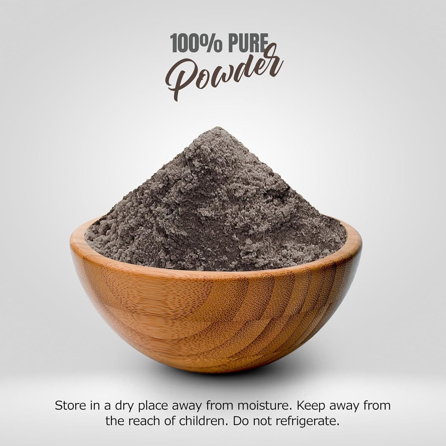 HerbsForever Black Salt Powder Kala Namak Mineral 230 GMS