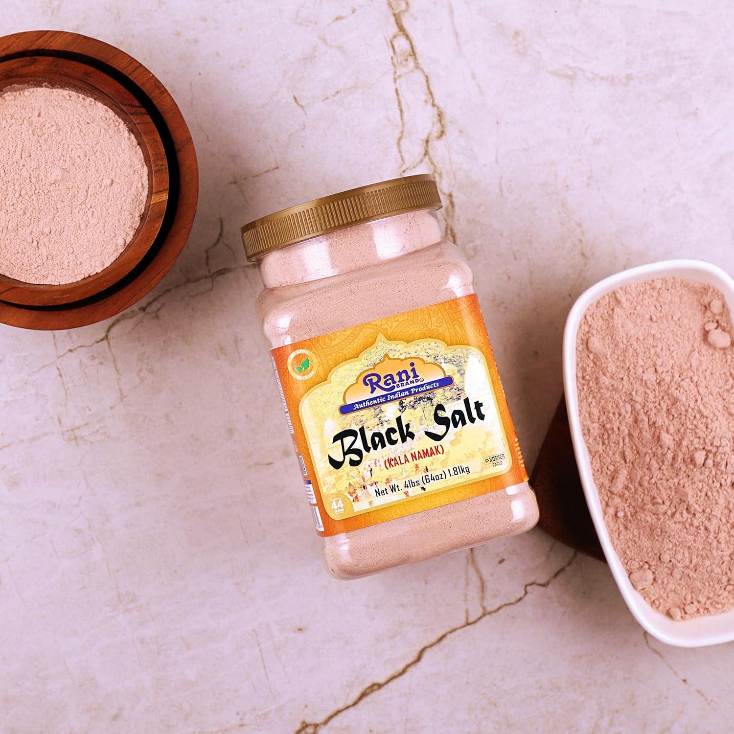 Sal Negra en Polvo Rani 1.81kg - Vegana y Natural