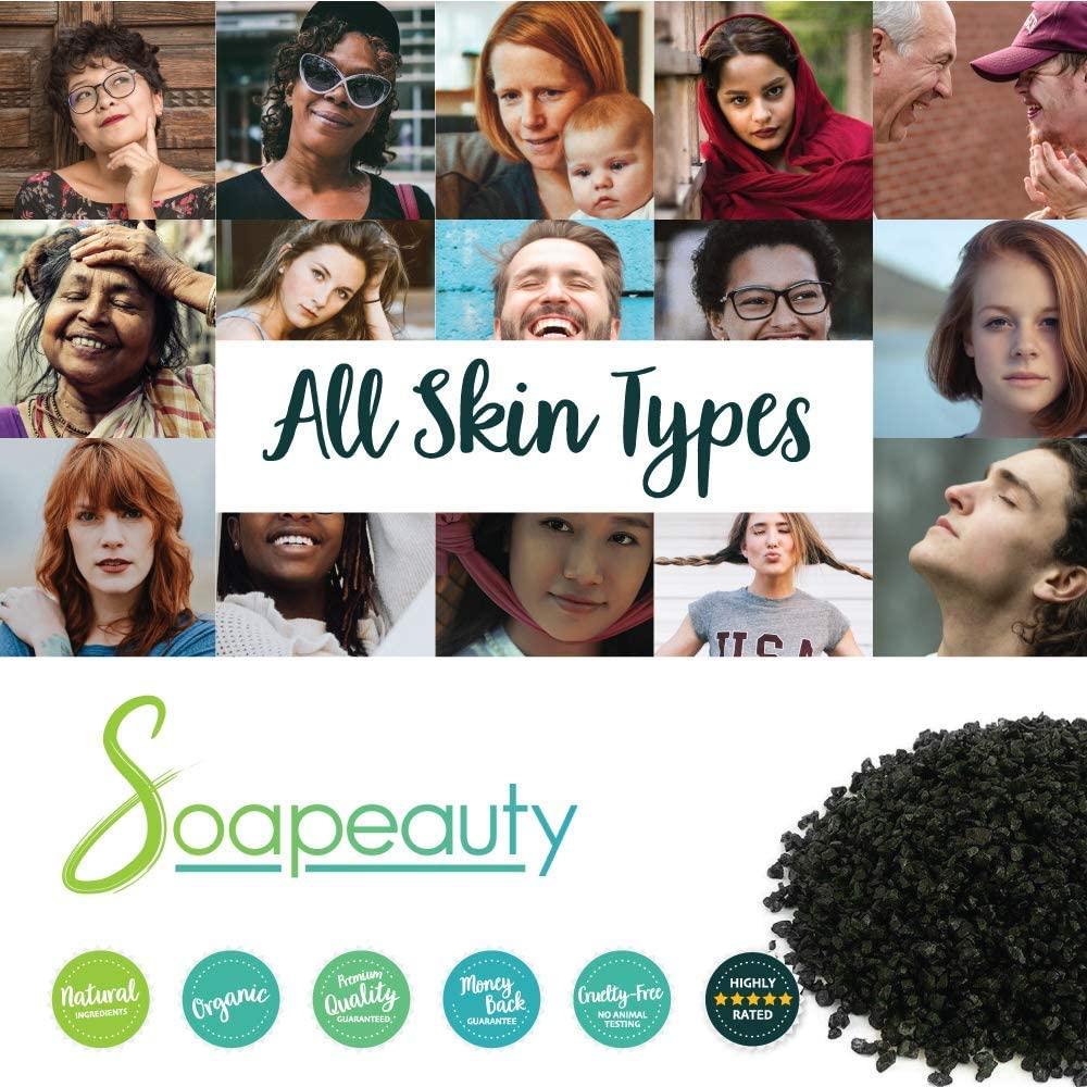 Sal de Mar Negra Hawaiana Soapeauty 28.35 g Gourmet Orgánica