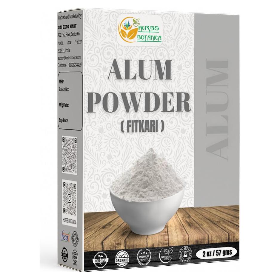 Polvo de Alumbre Sai Expo Mart 56.7 g Puro y Natural Multiusos