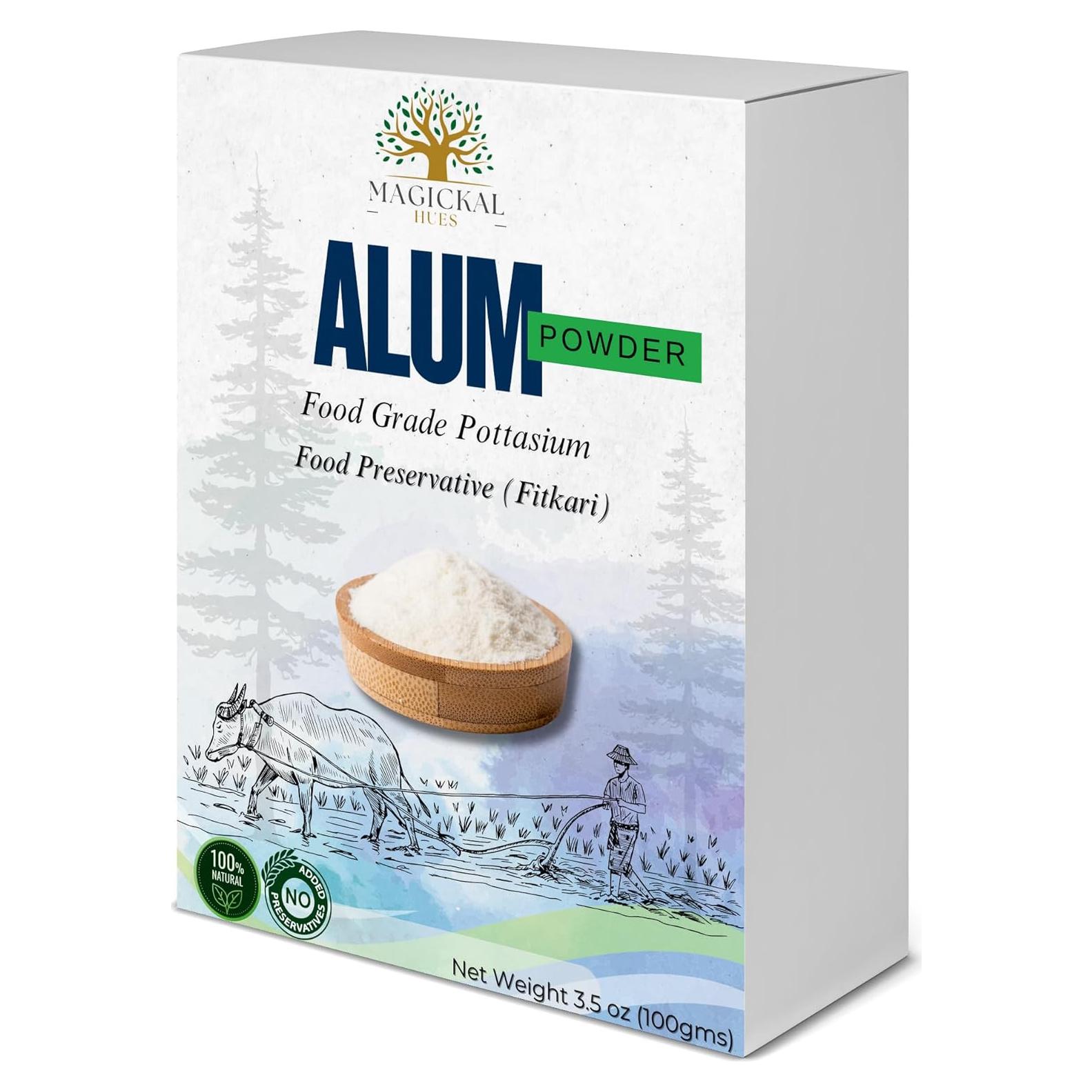 Polvo de Alumbre 100% Puro Magickal Hues 100g - Cuidado de Piel