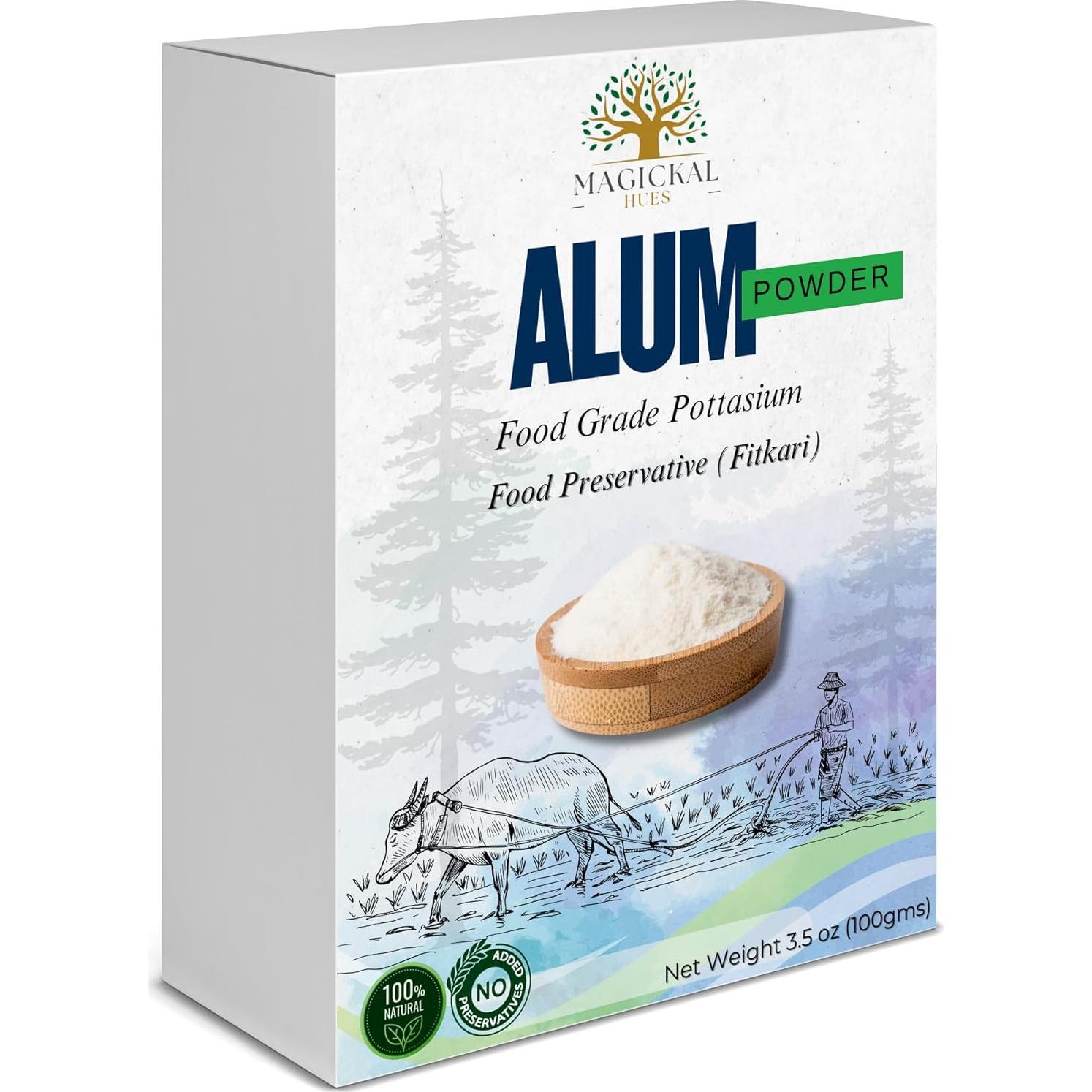 Polvo de Alumbre 100% Puro Magickal Hues 100g - Cuidado de Piel