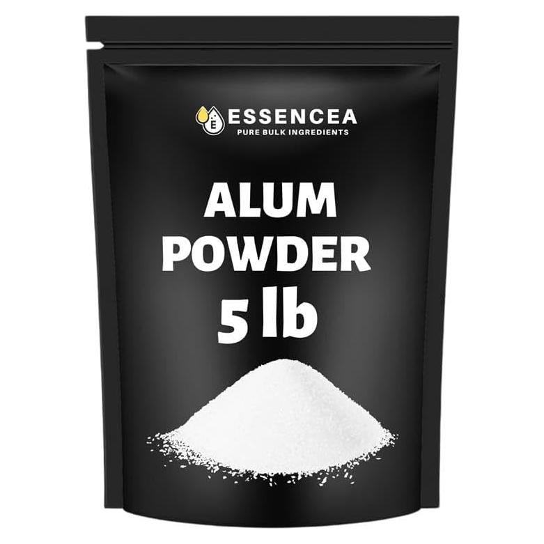 Polvo de Alumbre 2.27kg Essencea Puro para Purificar Agua