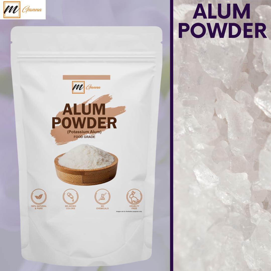 Polvo de Alumbre Natural mGanna 454g - Cuidado de la Piel