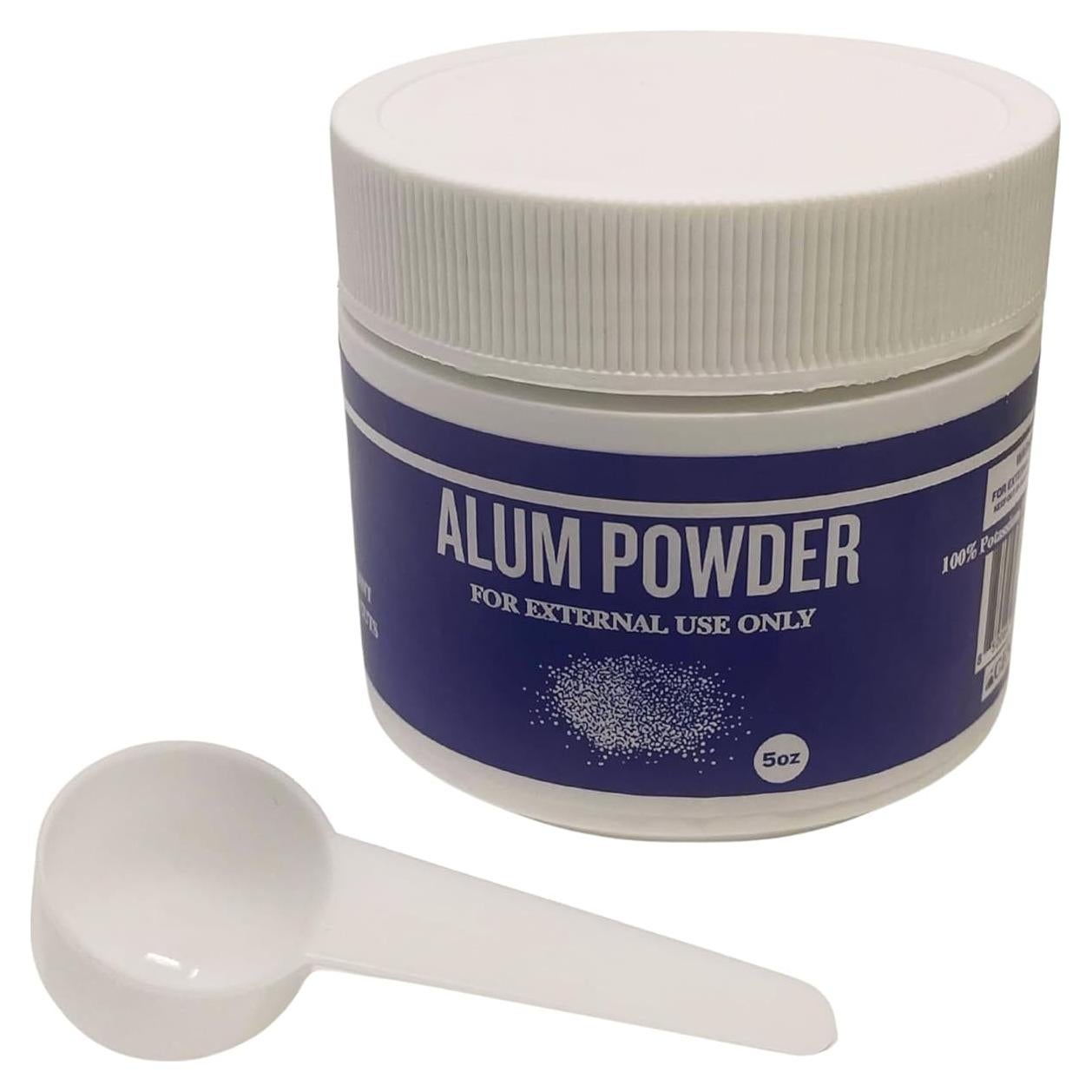 Polvo de Alumbre de Potasio 142g - Desodorante Natural G.B.S