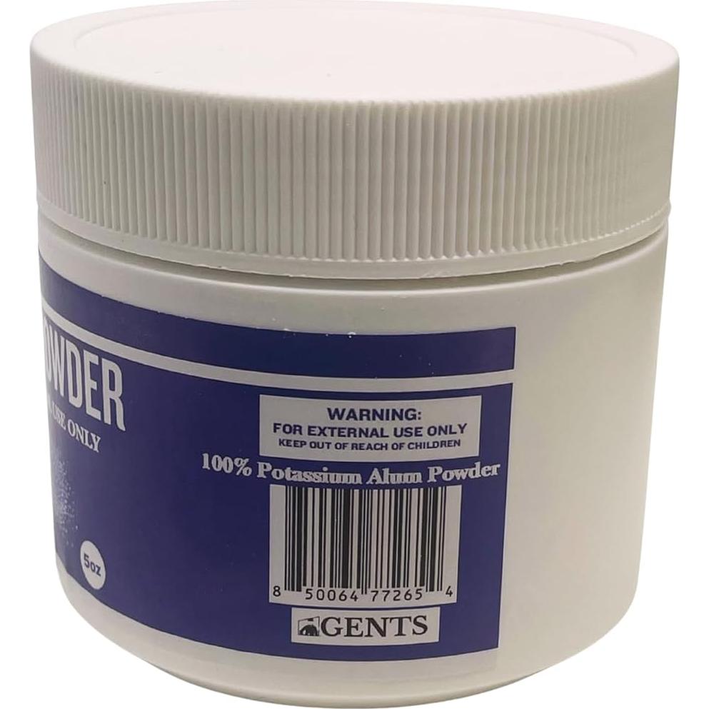 Polvo de Alumbre de Potasio 142g - Desodorante Natural G.B.S